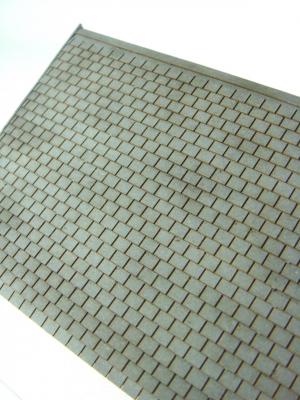 Plate-type slates roof (HO)