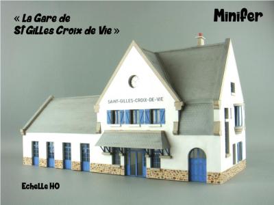 The station of St-Gilles-Croix-de-Vie (HO)