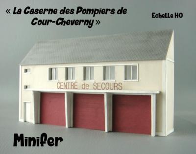 Fire-station in Cour-Cheverny (HO)